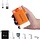 4-in-1 Mini-Luftpumpe & Campinglampe - Orange - bis zu 32% günstiger