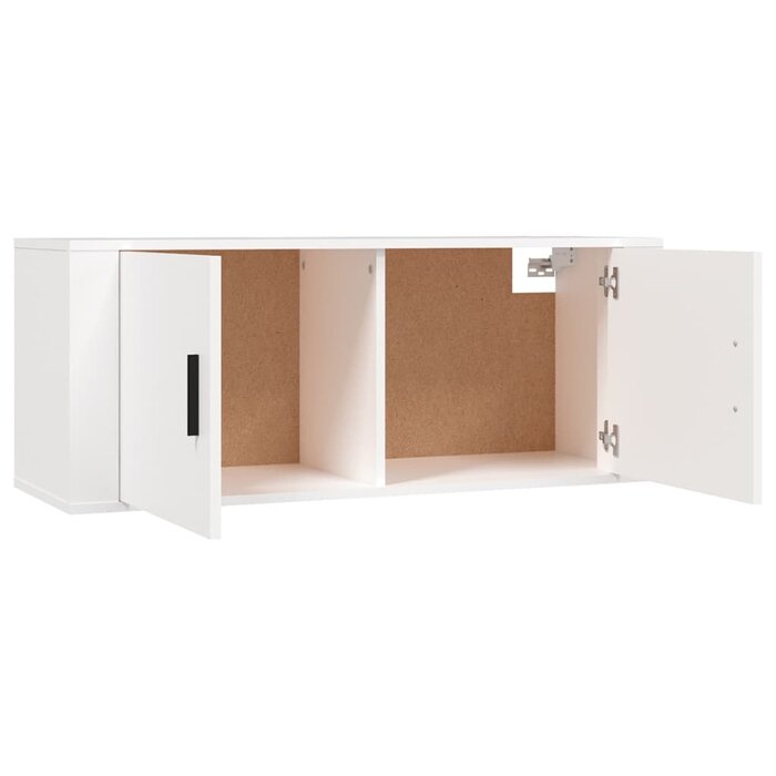 Vidaxl TV-Wandschrank in Weiß 100x34,5x40 cm - jetzt bis zu 84% sparen