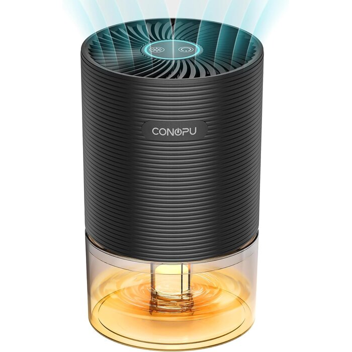 Kompakter Luftentfeuchter - 750ml, 30dB, LED - Jetzt bis zu 27% sparen