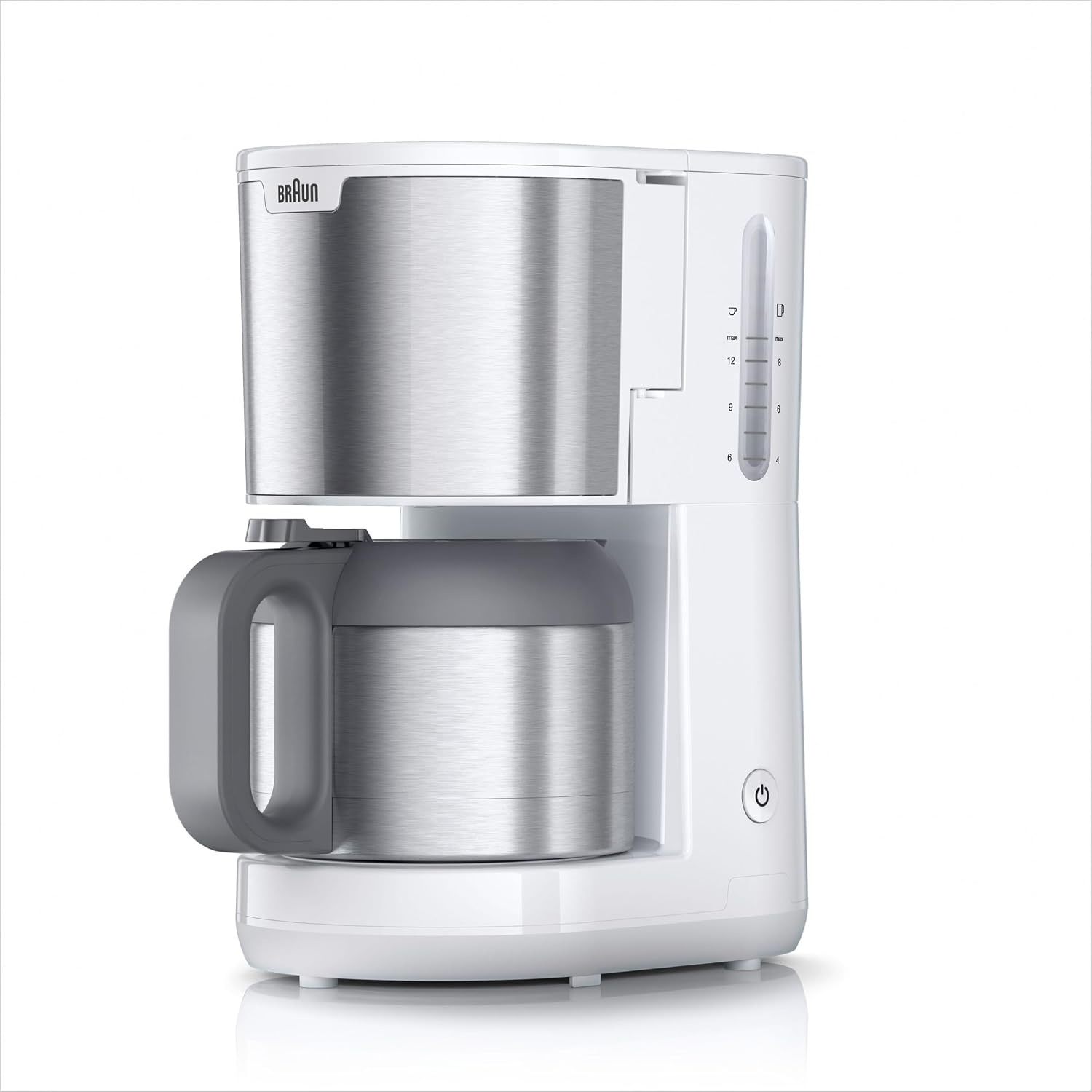 Filterkaffeemaschine 1,2L Thermokanne 1000W - Weiß - Sparen Sie bis zu 29%