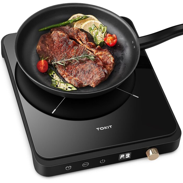 Induktionskochfeld 2000W - Schlankes Design - Sparen Sie bis zu 34%