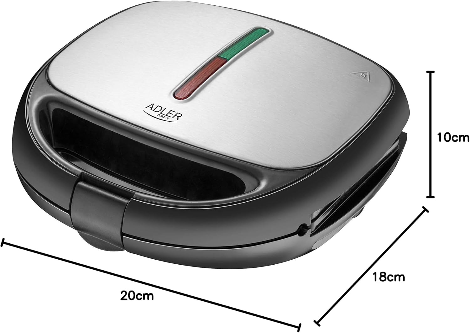 5-in-1 Multifunktions-Sandwichmaker 1200 W - Sparen Sie bis zu 33%