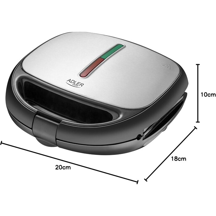 5-in-1 Multifunktions-Sandwichmaker 1200 W - Sparen Sie bis zu 33%