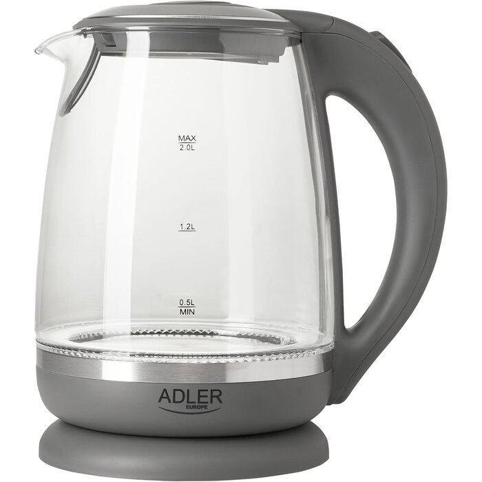Design Glas-Wasserkocher 2,0L 2000W - bis zu 27% Rabatt im Outlet