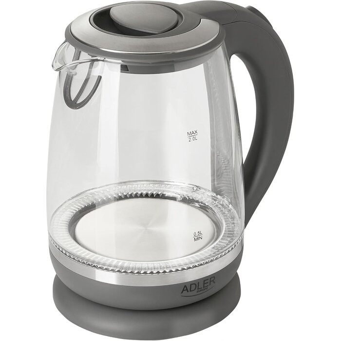Design Glas-Wasserkocher 2,0L 2000W - bis zu 27% Rabatt im Outlet
