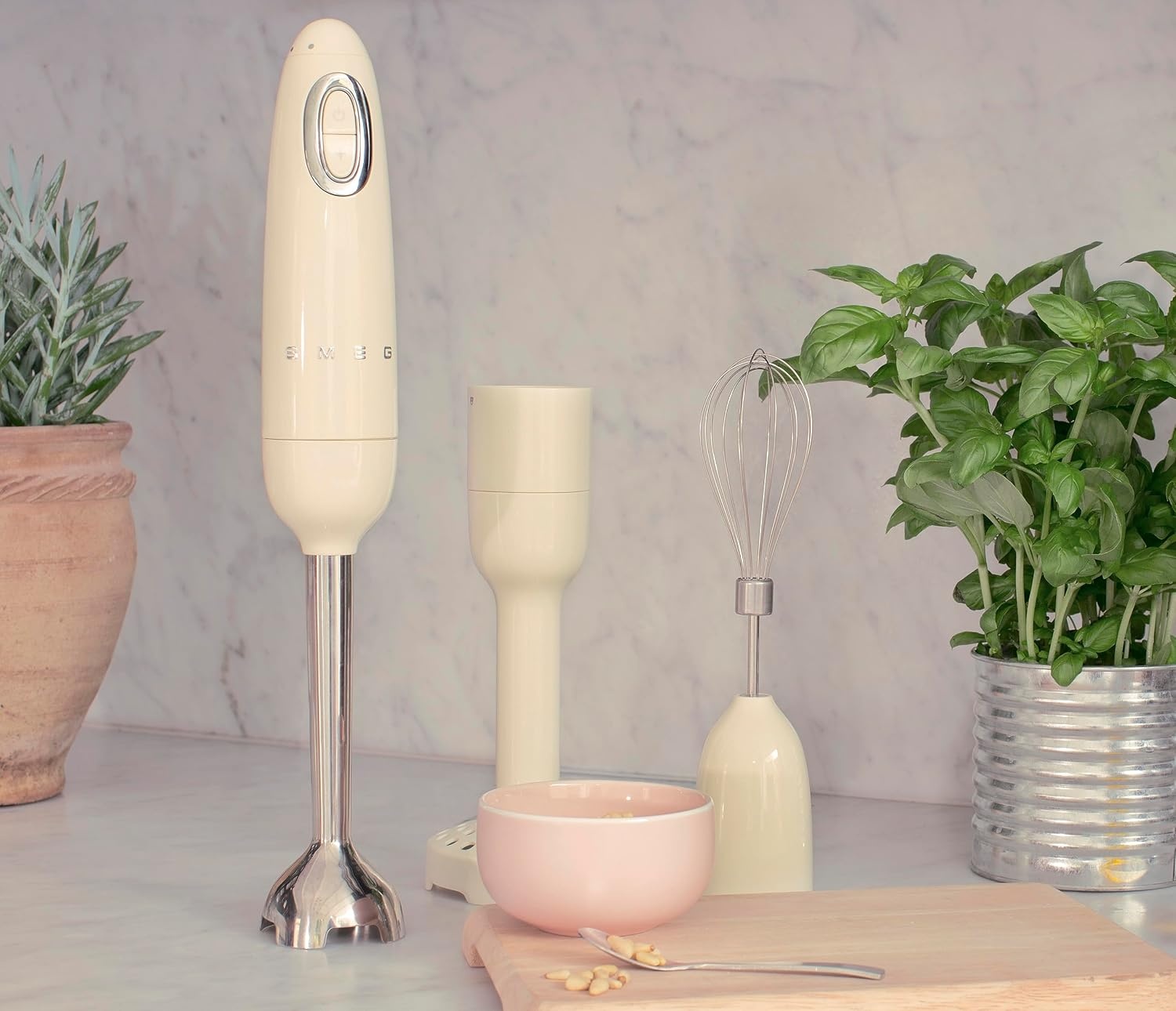 Stabmixer 700W in Cremeweiß - Effizient & Elegant - Jetzt bis zu 29% sparen