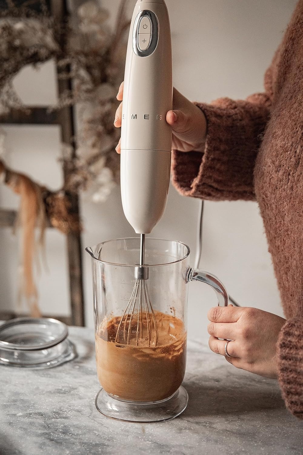 Stabmixer 700W in Cremeweiß - Effizient & Elegant - Jetzt bis zu 29% sparen
