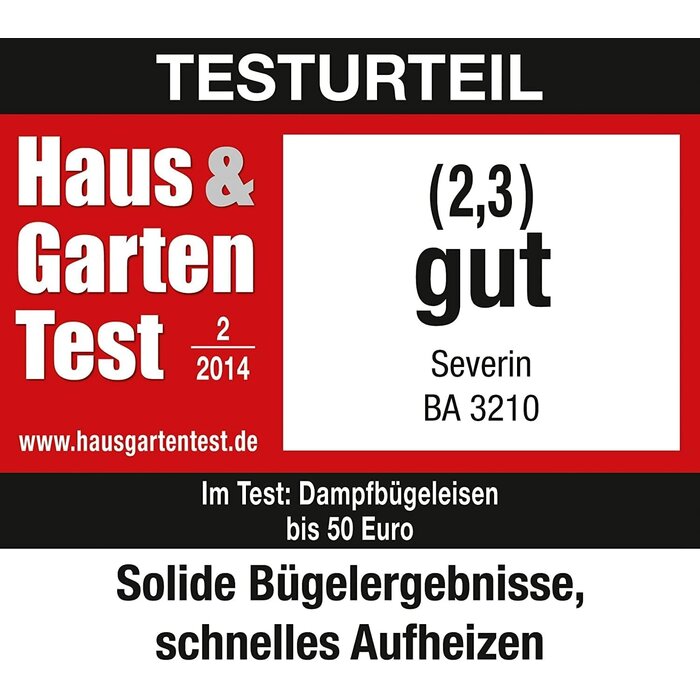 Dampfbügeleisen mit Keramiksohle - jetzt bis zu 27% sparen