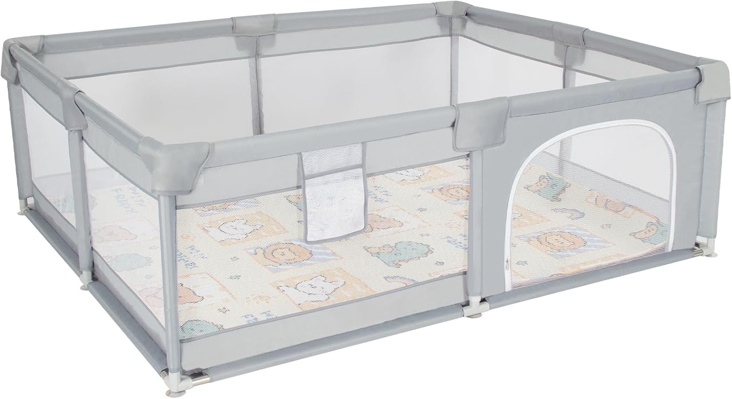 Großes Baby-Laufgitter 150x180 cm inkl. Matte - bis zu 29% Rabatt