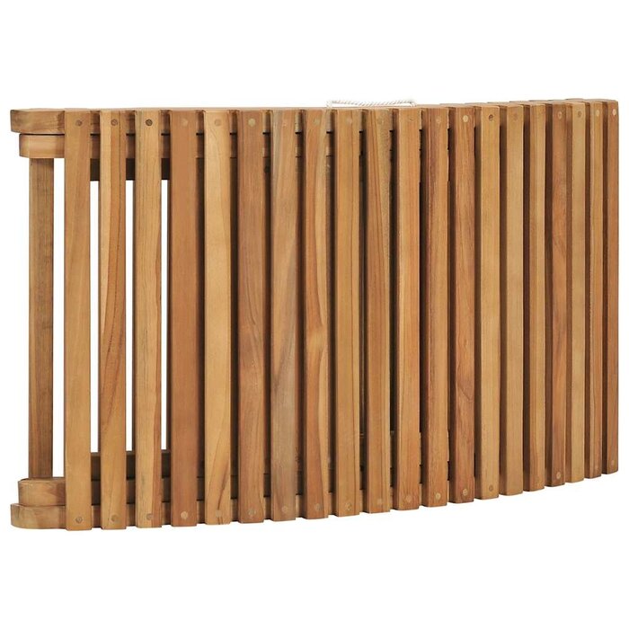 Vidaxl Massive Teakholz-Sonnenliege mit Klapptisch - Jetzt bis zu 50% sparen