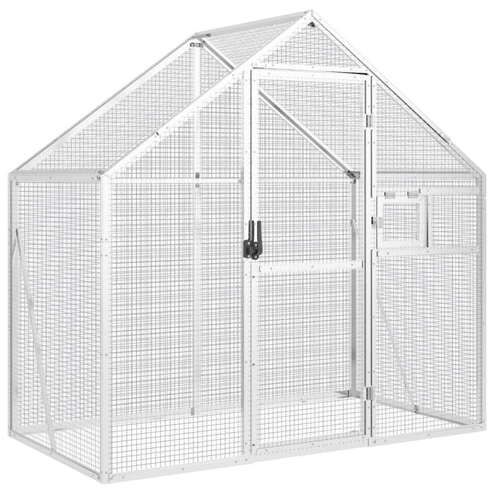 Vidaxl Großvoliere für Vögel 179x100x185 cm - Aluminium - Jetzt bis zu 35% sparen