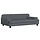 Luxus Hundesofa aus Samt - Dunkelgrau - 90x53 cm - bis zu 45% Rabatt
