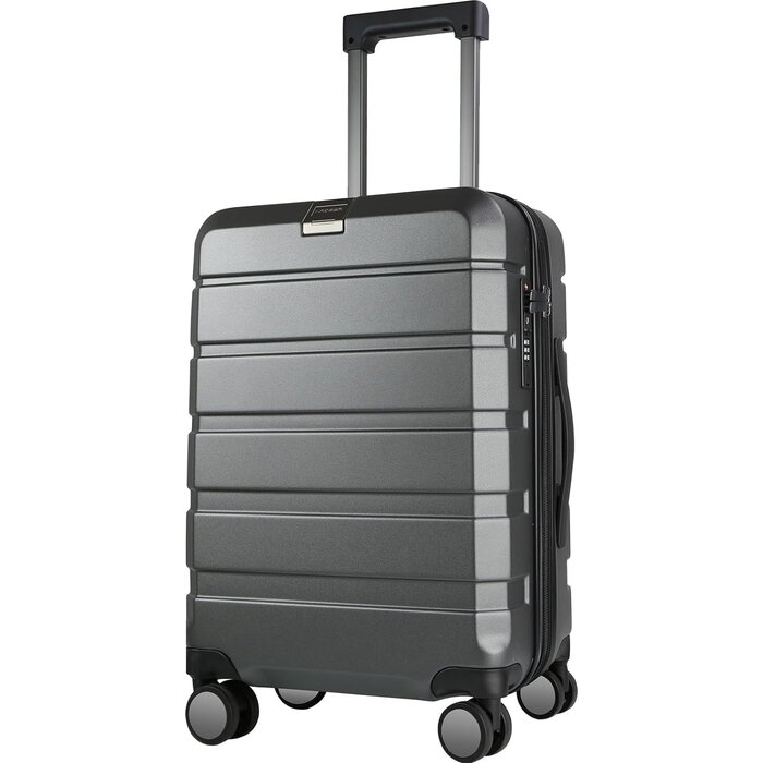 Amazon Erweiterbarer Handgepäckkoffer 50 cm - Schwarz - TSA - Bis zu 34% Rabatt