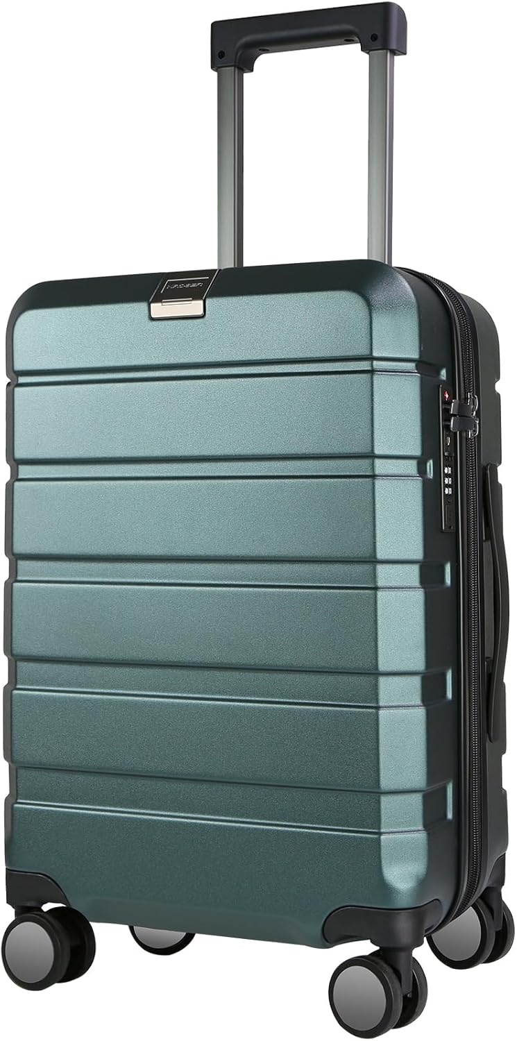 Amazon Erweiterbarer Handgepäckkoffer 50 cm - Schwarz - TSA - Bis zu 34% Rabatt
