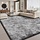 Flauschiger Hochflor-Teppich 160x230cm, Lichtgrau - bis zu 29% sparen