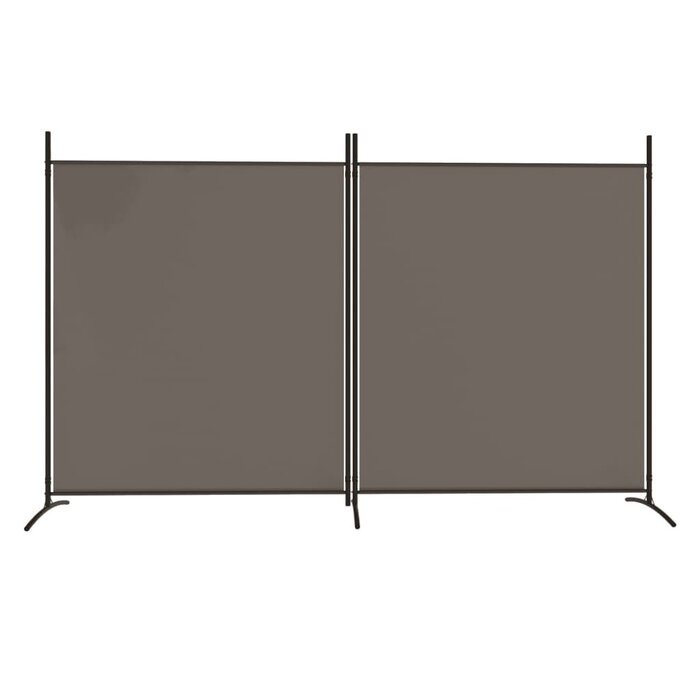 Vidaxl Flexibler Raumteiler 346x180 cm Anthrazit - bis zu 28% sparen