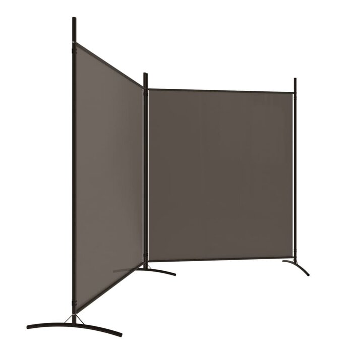 Vidaxl Flexibler Raumteiler 346x180 cm Anthrazit - bis zu 28% sparen