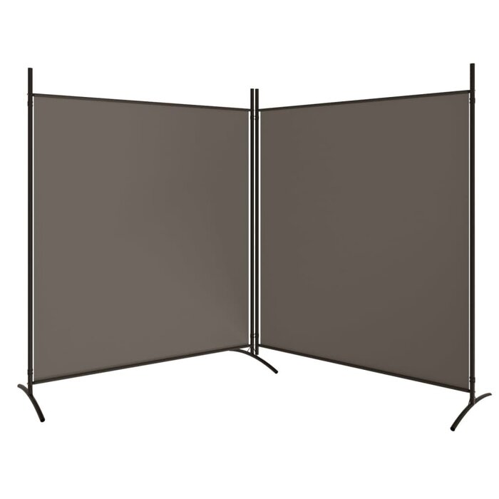 Vidaxl Flexibler Raumteiler 346x180 cm Anthrazit - bis zu 28% sparen
