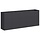 Großer Pflanzkasten 200x40x80cm Stahl - Schwarz - bis zu 30% Rabatt