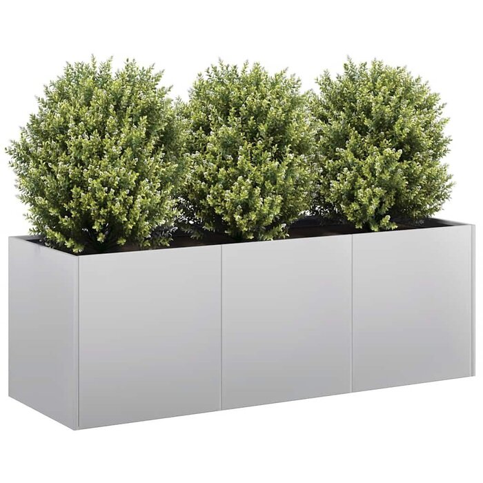 Vidaxl Pflanzkasten 120x40x40 cm aus Stahl - Gartenbeet bis zu 34% sparen