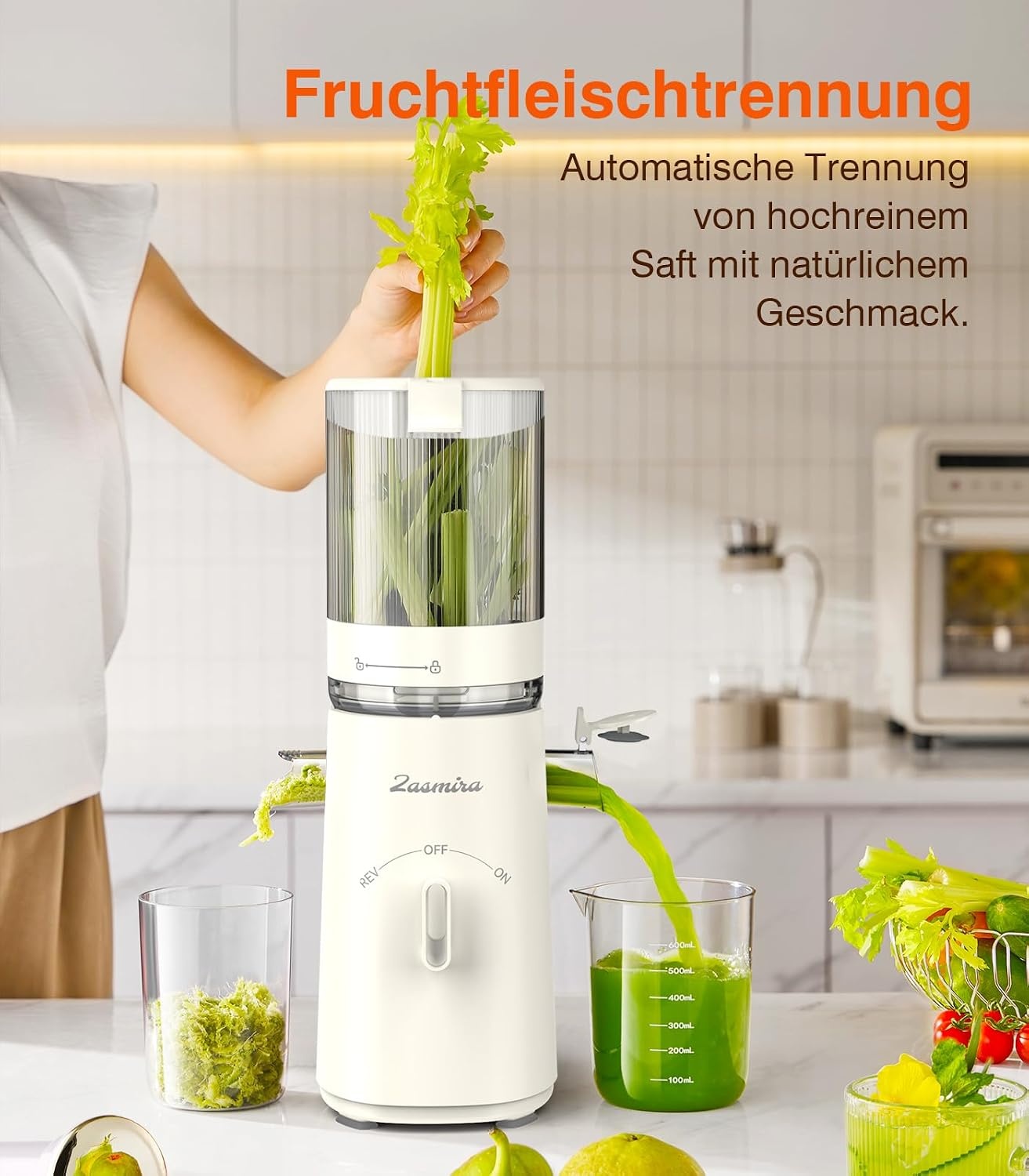 Amazon Slow Juicer Kaltentsafter - 120 mm Einfüllschacht - 150 Watt - bis zu 29% Rabatt