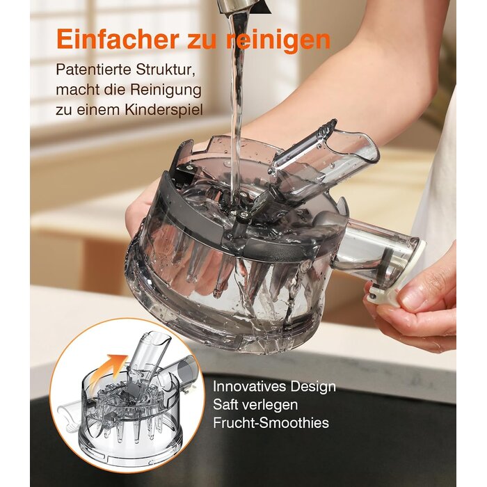 Amazon Slow Juicer Kaltentsafter - 120 mm Einfüllschacht - 150 Watt - bis zu 29% Rabatt