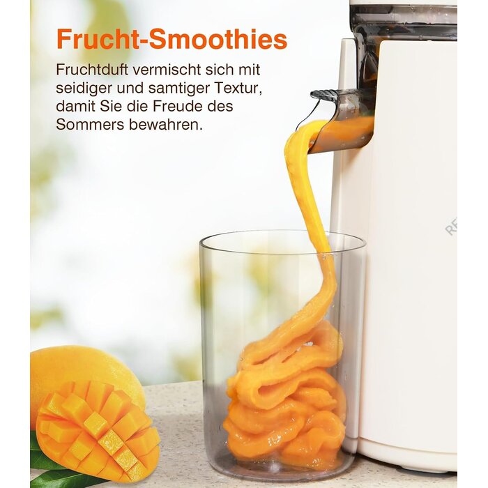 Amazon Slow Juicer Kaltentsafter - 120 mm Einfüllschacht - 150 Watt - bis zu 29% Rabatt