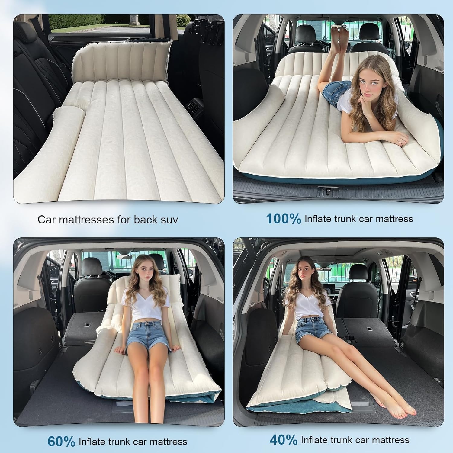 Auto-Luftmatratze für SUV/MPV 193x130cm - Bis zu 35% Rabatt