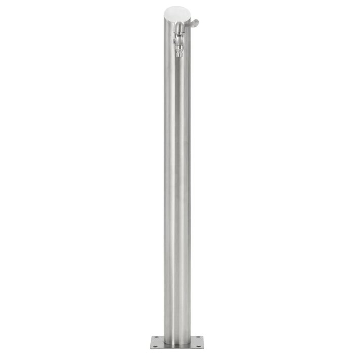 Vidaxl Edelstahl Garten-Wassersäule, 95 cm - mit Wasserhahn - bis zu 38% Rabatt