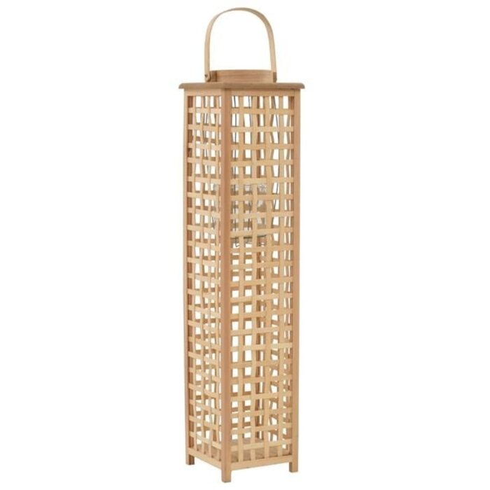 Vidaxl Hängende Bambus-Laterne - Natur - 19,5x84 cm - bis zu 28% Rabatt