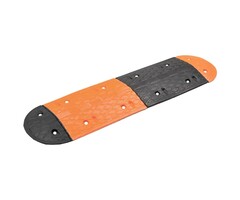 Vidaxl Fahrbahnschwelle 129x32,5x4cm - Sicherheit für Zufahrten - bis zu 37% Rabatt