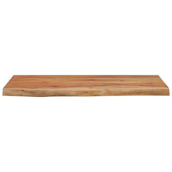 Vidaxl Wandregal Akazie Naturkante 60x30cm Massivholz - bis zu 33% reduziert