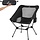 Klappbarer Campingstuhl Schwarz | 150 kg belastbar | Bis zu 28% Rabatt