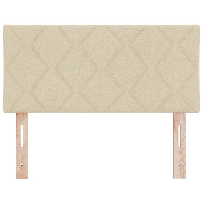 Vidaxl Modernes Bett-Kopfteil, Creme, 90x88 cm - bis zu 28 % Rabatt