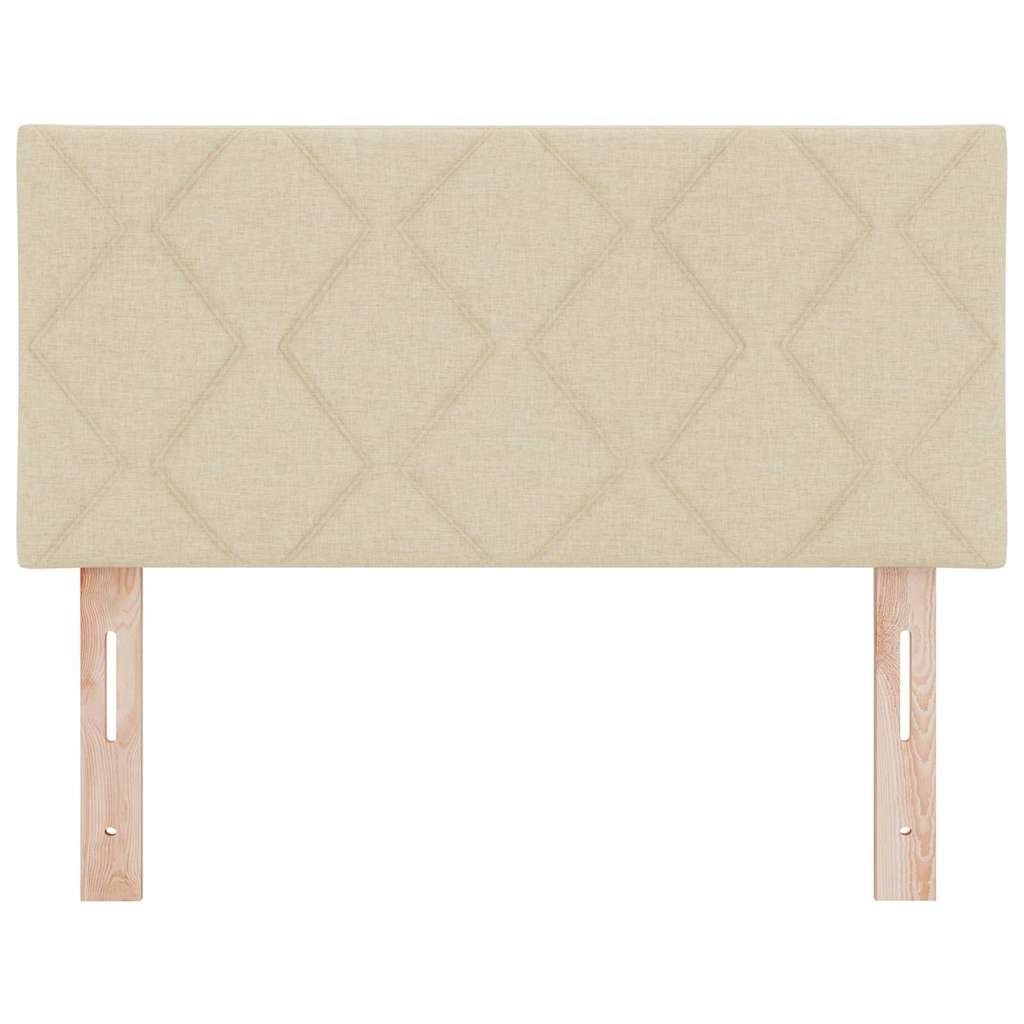 Vidaxl Modernes Bett-Kopfteil, Creme, 90x88 cm - bis zu 28 % Rabatt