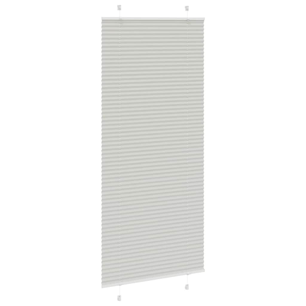 Vidaxl Plissee-Rollo 100x200 cm Hellgrau - Sichtschutz - bis zu 31% sparen