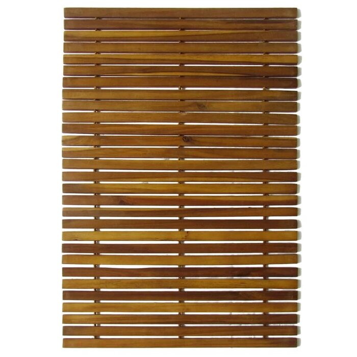 Vidaxl Akazienholz-Badematte 80x50 cm | Rutschfest & natürlich | Bis zu 32% reduziert