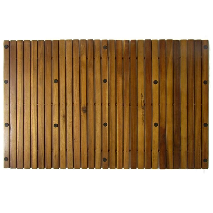 Vidaxl Akazienholz-Badematte 80x50 cm | Rutschfest & natürlich | Bis zu 32% reduziert
