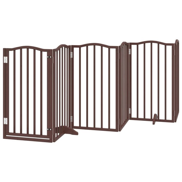 Vidaxl Klappbares Hundegitter 300 cm Eichenoptik - bis zu 30% Rabatt!
