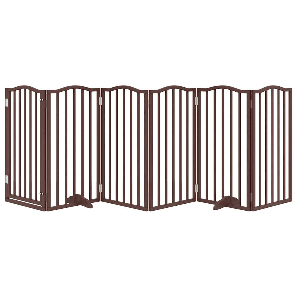 Vidaxl Klappbares Hundegitter 300 cm Eichenoptik - bis zu 30% Rabatt!