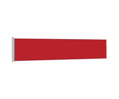 Vidaxl Ausziehbare Seitenmarkise 100 x 514 cm Rot - Bis zu 36% Rabatt!