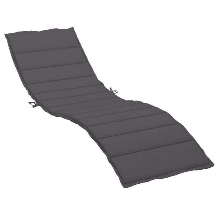 Vidaxl Liegenauflage 200x60x3 cm Oxford Anthrazit - bis zu 33% sparen