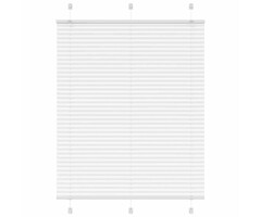 Vidaxl Plissee-Rollo 105x100 cm, weiß - Blickdicht & pflegeleicht - Bis zu 33% reduziert