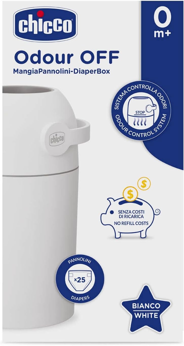 Chicco Geruchsdichter Windeleimer - Kompakt & Hygienisch - bis zu 34% Rabatt