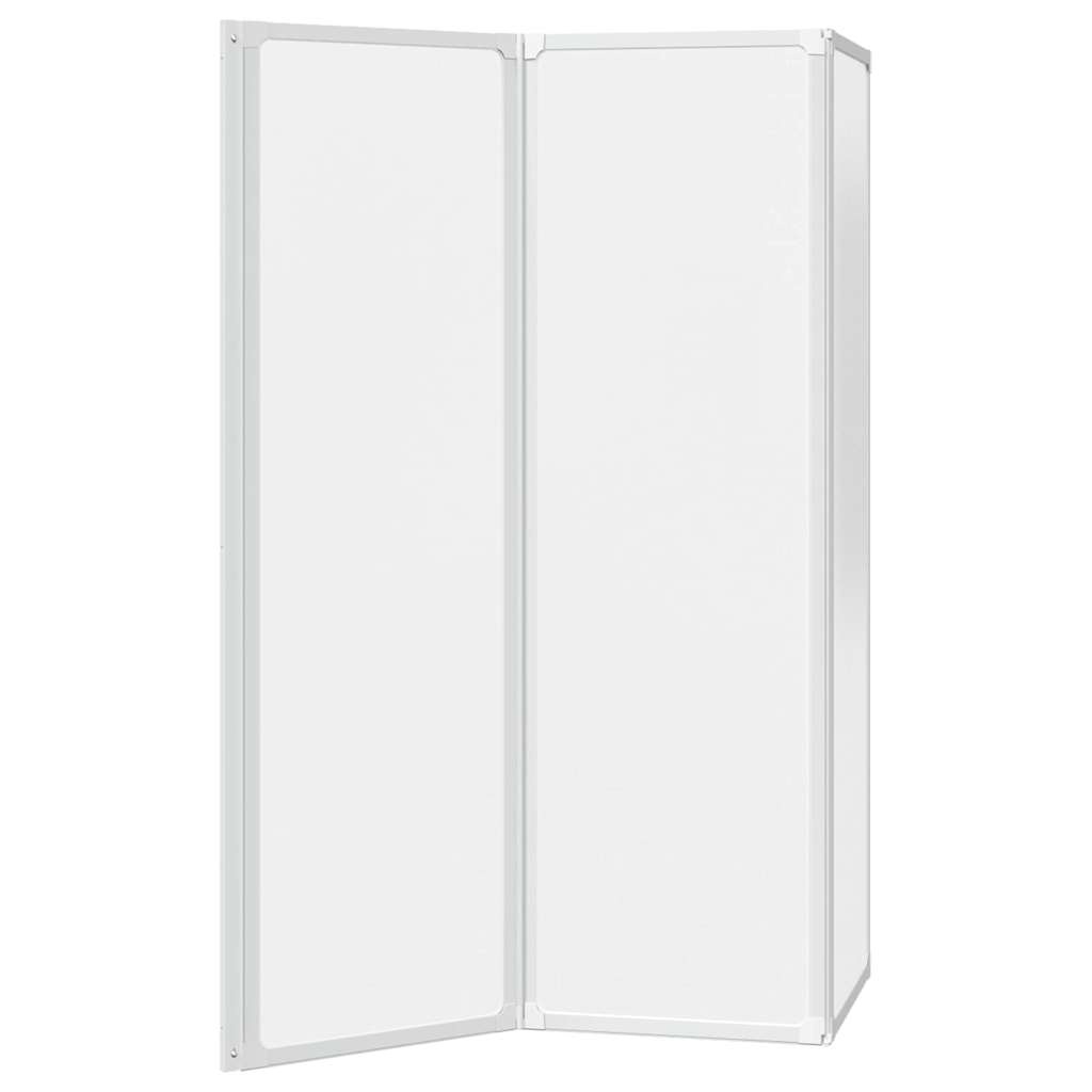 Vidaxl Badewannenfaltwand 132 x 140 cm - Matte Optik - Sparen Sie bis zu 41%