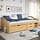 Tagesbett mit 3 Schubladen IRUN 90x200 cm - massives Kiefernholz - bis zu 35% Rabatt