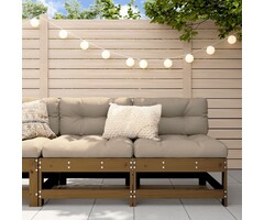 Vidaxl 2er Set Garten-Mittelsofa Kiefer honigbraun - Sparen Sie bis zu 51%