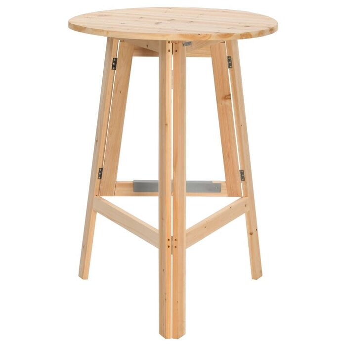 Vidaxl Klappbarer Bartisch aus Fichtenholz, 78 cm - Jetzt bis zu 35% sparen