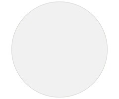 Vidaxl Tischschutzfolie rund Ø 100 cm, 1,6 mm PVC, matt - bis zu 27% sparen