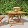 Klappbarer Gartentisch Akazie 90x90cm - Massivholz - Bis zu 30% Rabatt